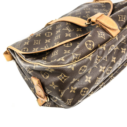 Louis-Vuitton Vintage Monogram Saumur 35 Monogram Cross Body Bag