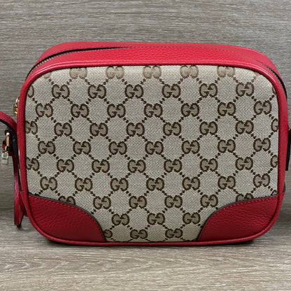 Gucci Bree Crossbody GG Red Leather
