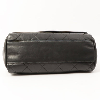 Chanel 2007 Made Bicolor Design 2.55 Shoulder Bag Grey/White