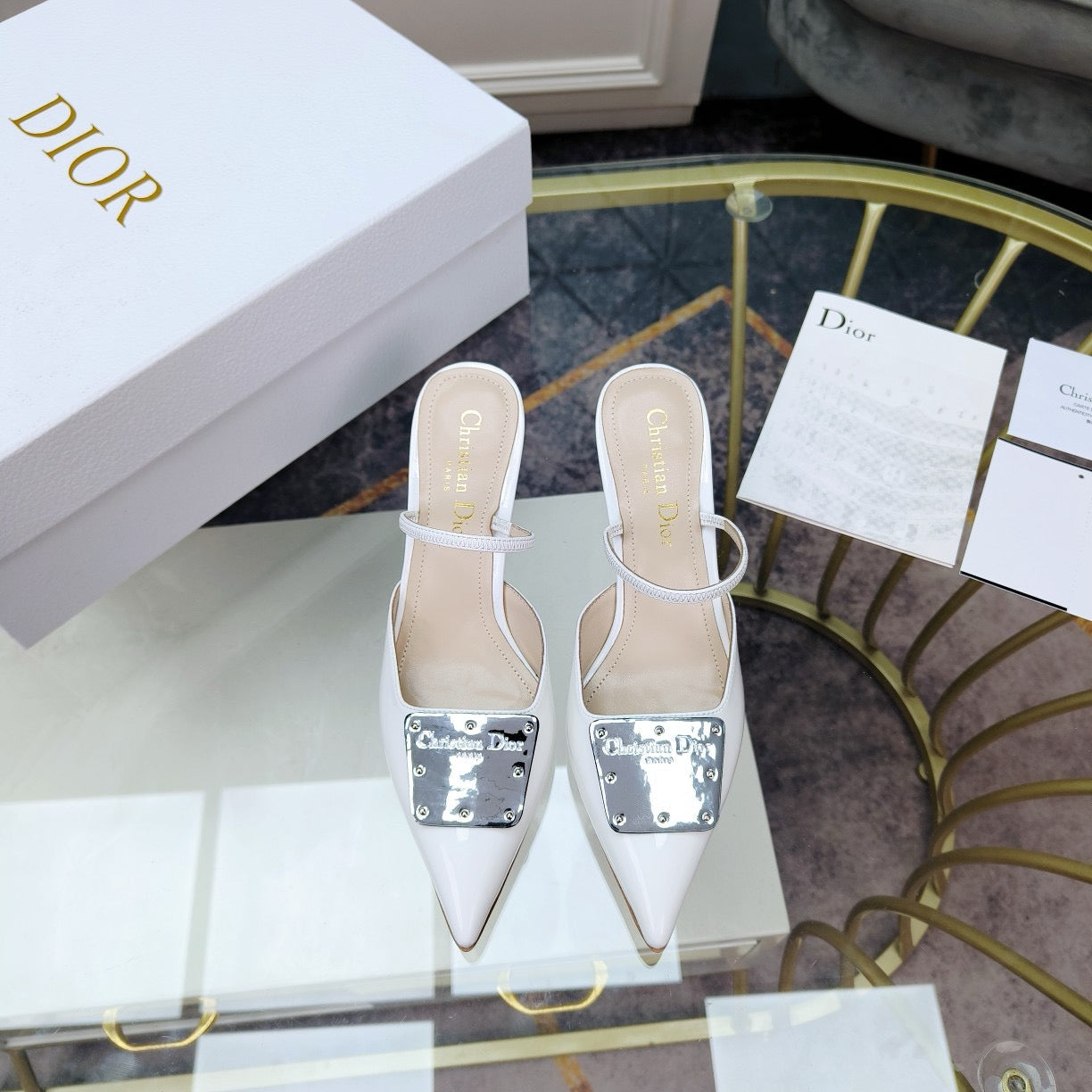 SE1605 Dior Pumps Slide 65mm / Size4-10