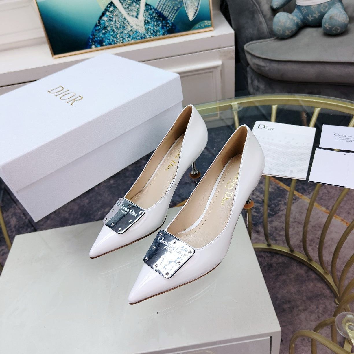 SE1606 Dior Pumps Slide 65mm / Size4-10