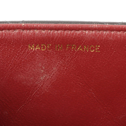 CHANEL Around 1992 Made Diana Flap Chain Bag 25Cm Black