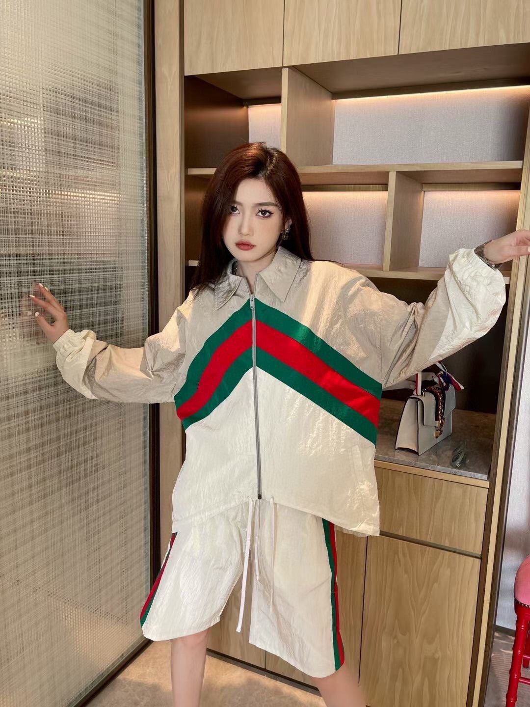CLTH257 GC Technical Nylon Jacket Set