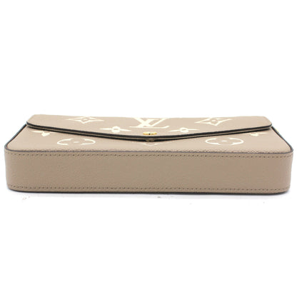 Louis-vuitton Felicie Pochette Bicolor Monogram Empreinte Leather