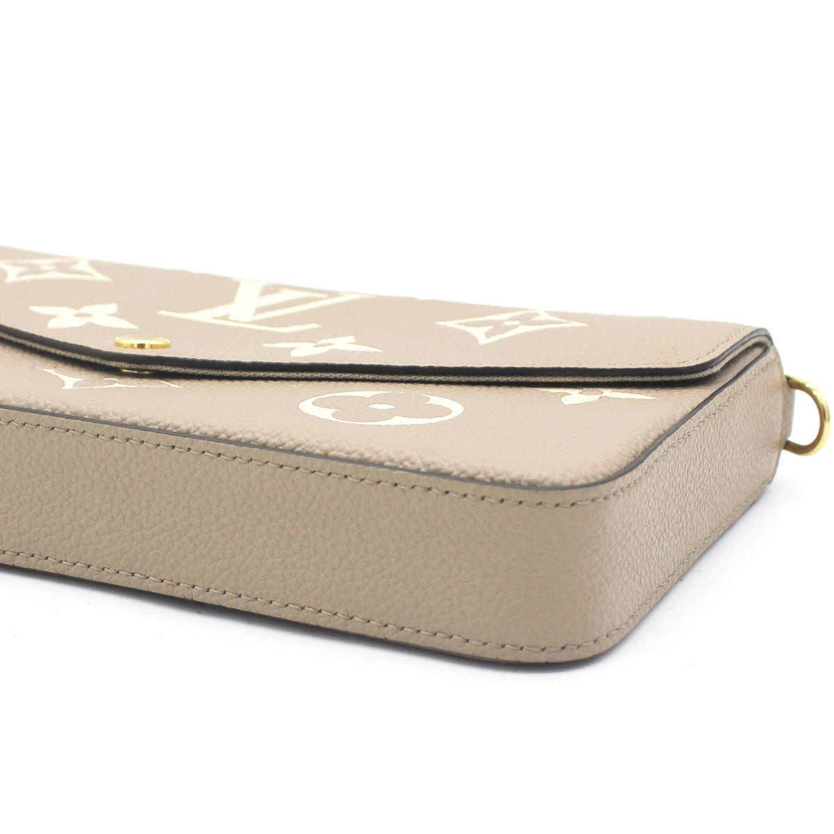 Louis-vuitton Felicie Pochette Bicolor Monogram Empreinte Leather