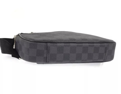 LOUIS VUITTON DAMIER GRAPHITE AMBLER WAIST POUCH