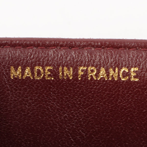 Chanel Around 1995 Made Suede Classic Flap Chain Bag 23Cm Red