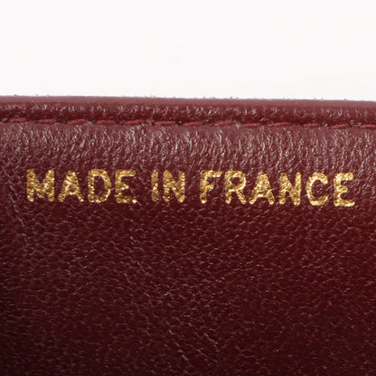 Chanel Around 1995 Made Suede Classic Flap Chain Bag 23Cm Red