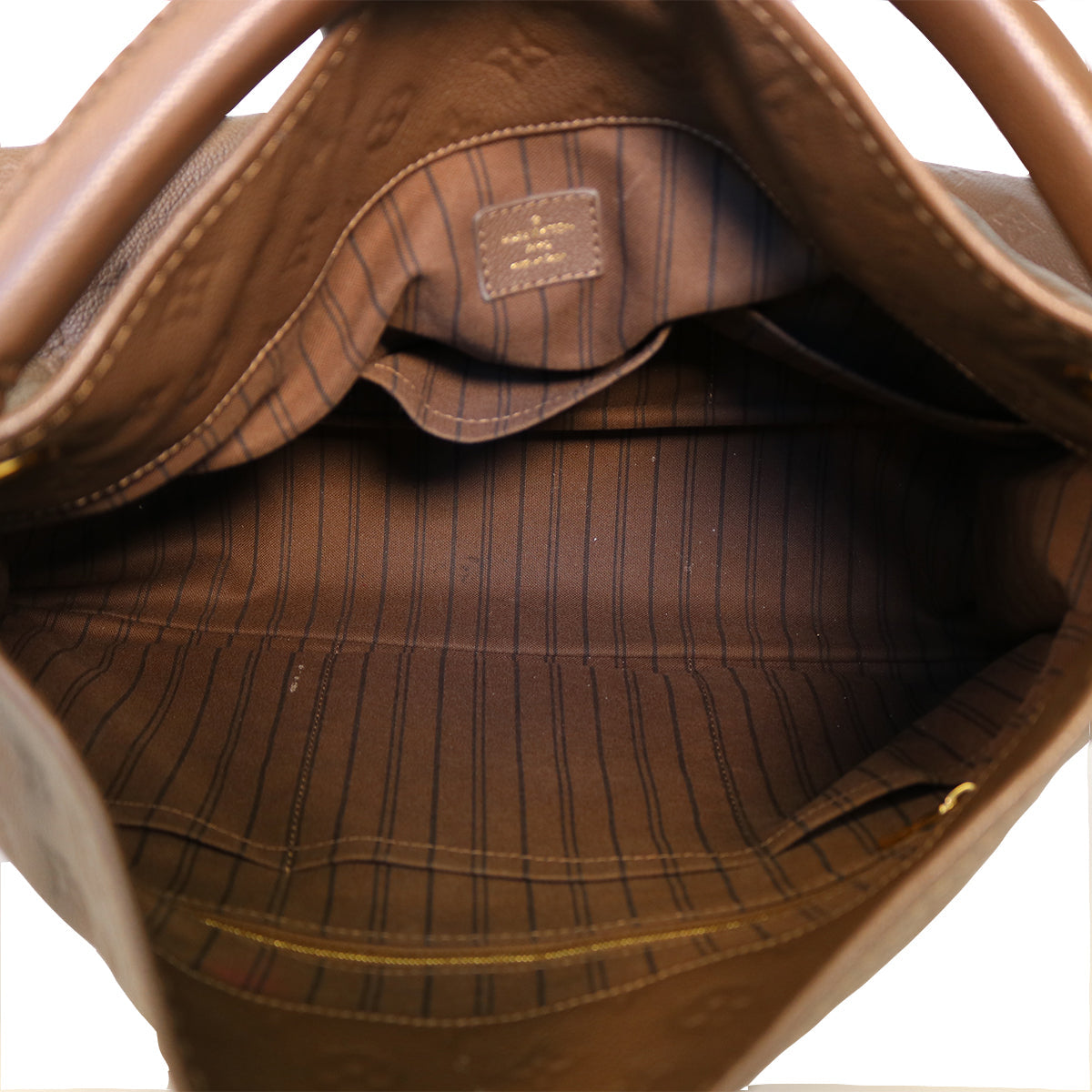 Louis-Vuitton Artsy MM in Brown Leather