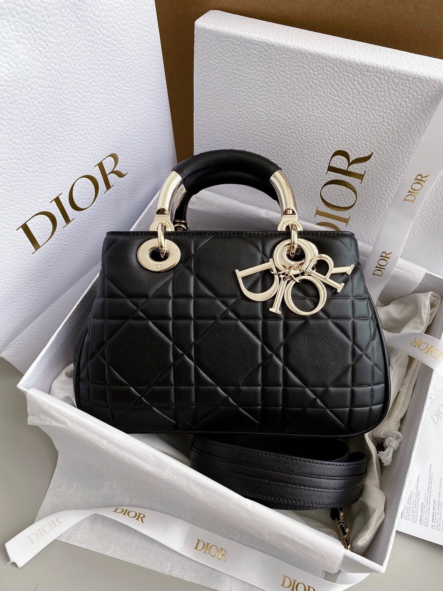 DR265 The Lady 95.22 Bag / HIGHEST QUALITY VERSION / 9.8x9.4x3.9inch