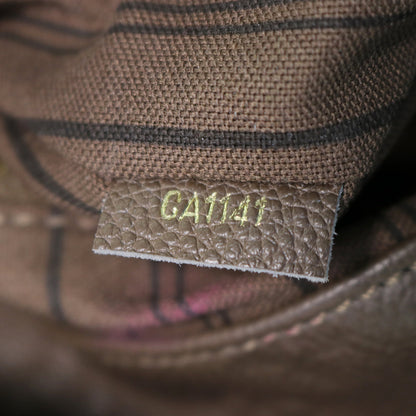 Louis-Vuitton Artsy MM in Brown Leather
