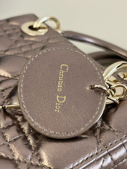 DR334 Small Lady Dior My ABCDior Bag / HIGHEST QUALITY VERSION / 8 x 6.5 x 3 inches