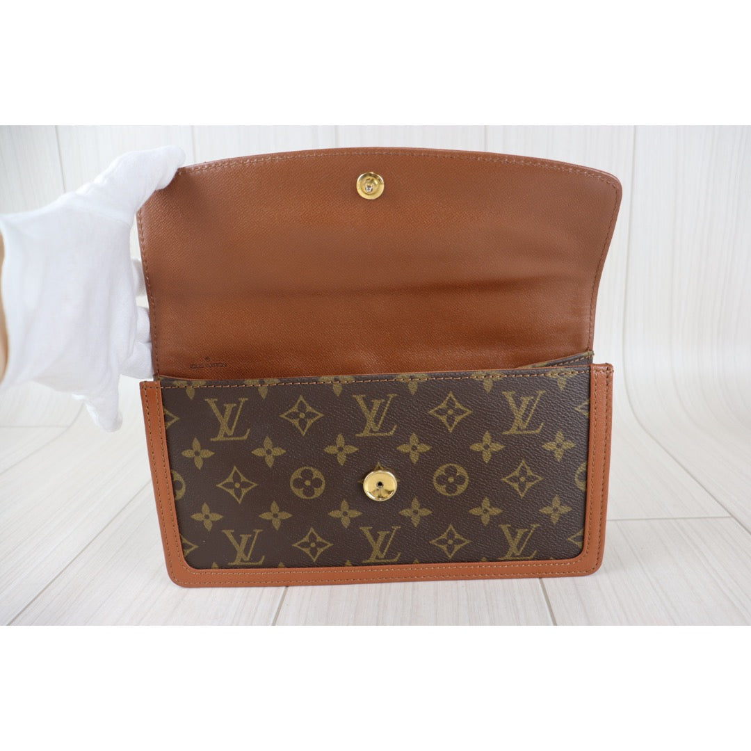Rank A ｜ LV Monogram Pochette Dame Vintage Clutch Bag｜092104