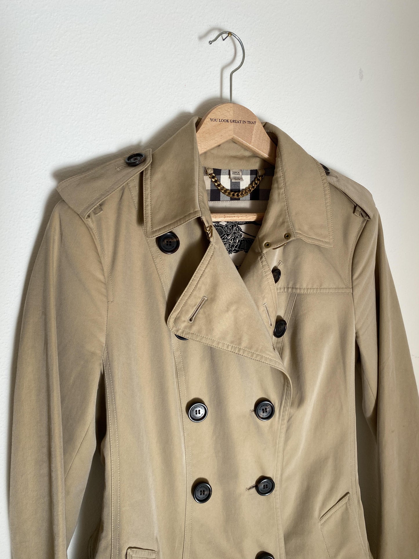 Burberry SANDRINGHAM TRENCHCOAT - UK 8/US 6/GER 36