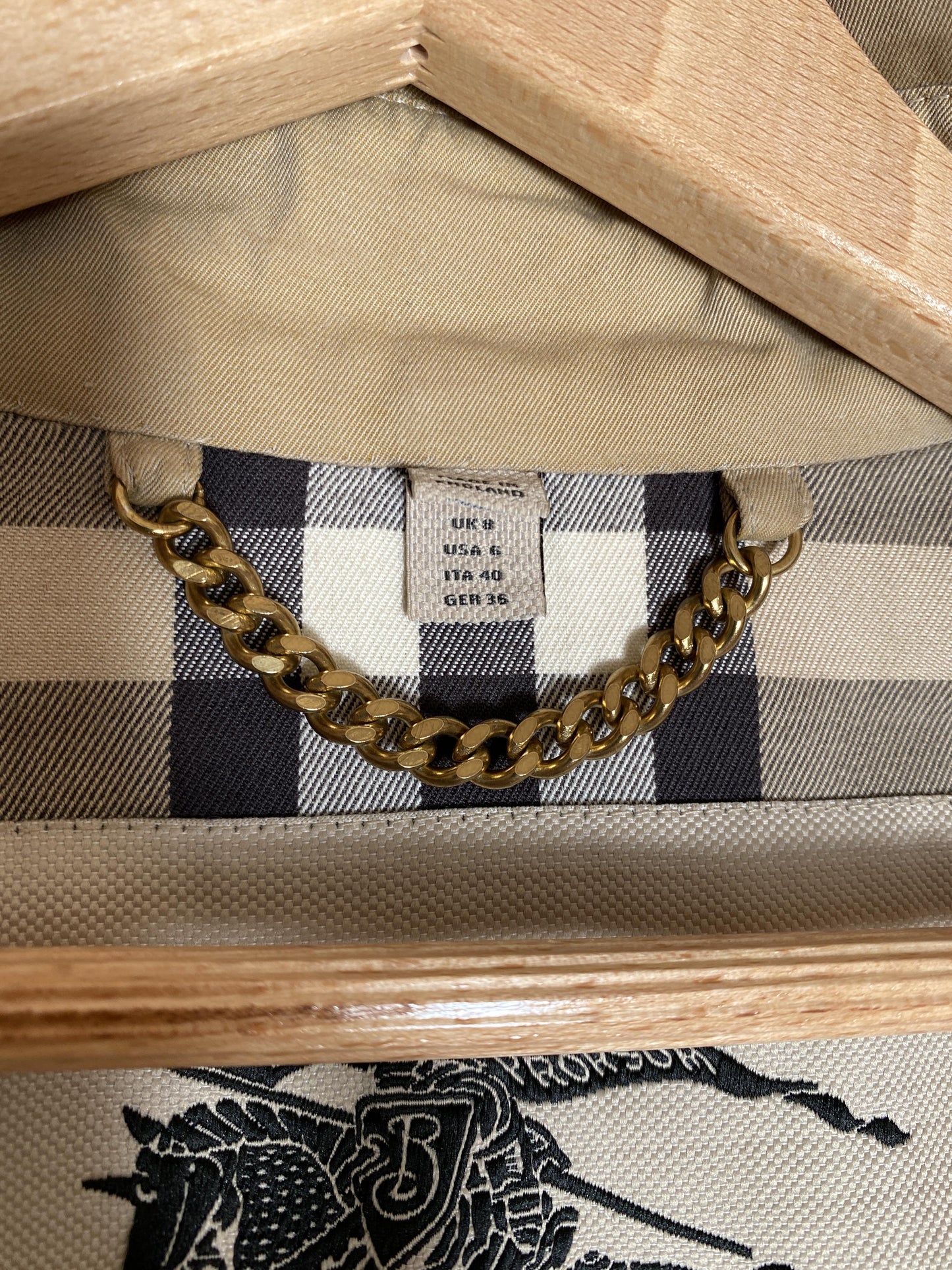 Burberry SANDRINGHAM TRENCHCOAT - UK 8/US 6/GER 36