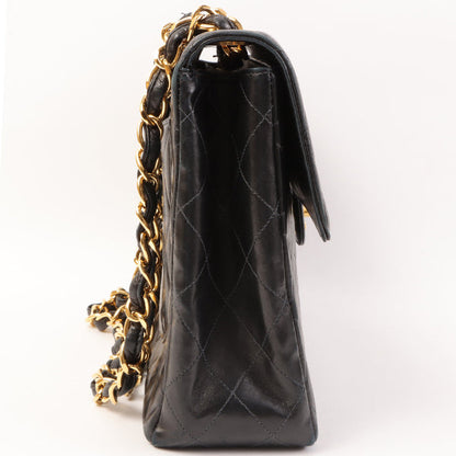 CHANEL Around 2000 Made Classic Flap Chain Bag Jumbo Black