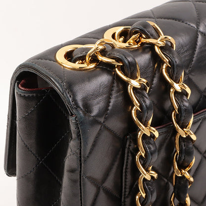 CHANEL Around 2000 Made Classic Flap Chain Bag Jumbo Black