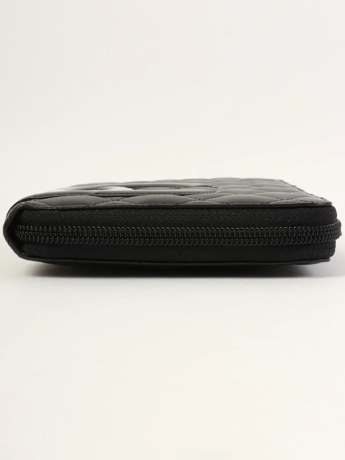 Chanel Around  Made Cambon Long Wallet Black