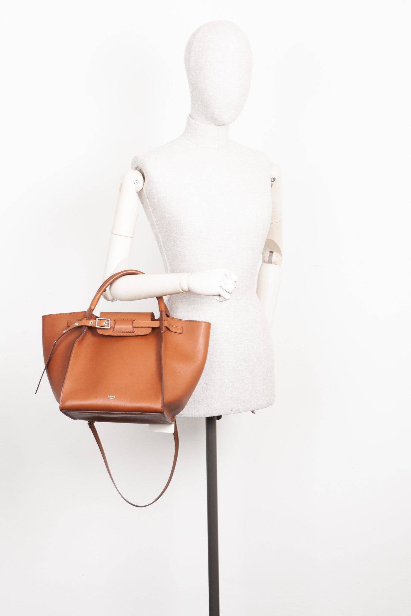 CÉLINE Big Bag Small Cognac