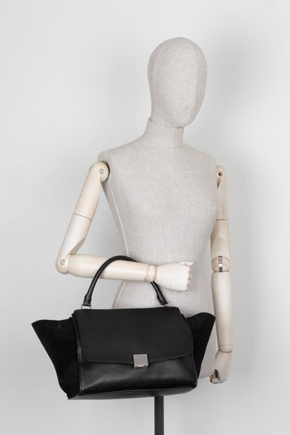 CELINE Trapeze Medium Bag Black