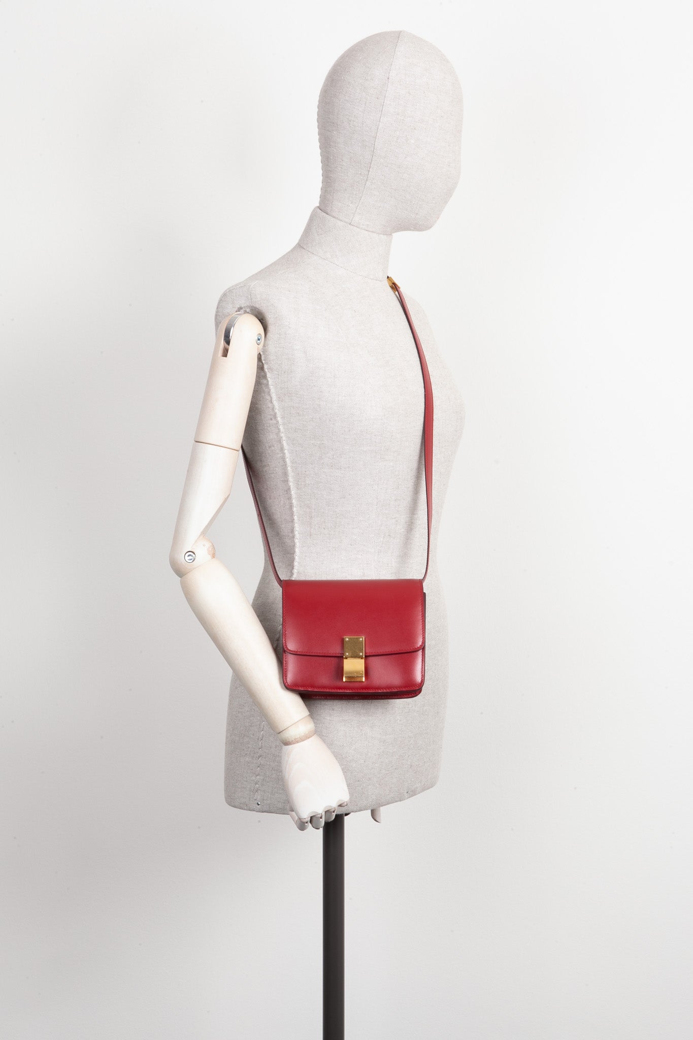 CÉLINE Classic Bag Small Red
