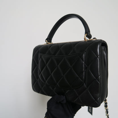 Small Trendy CC in Lambskin Leather with GHW