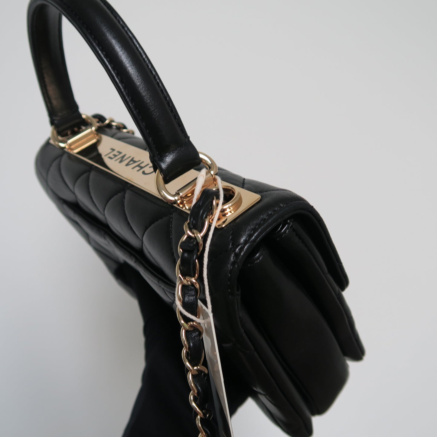 Small Trendy CC in Lambskin Leather with GHW