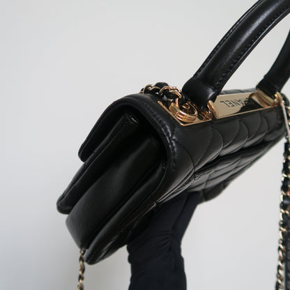 Small Trendy CC in Lambskin Leather with GHW
