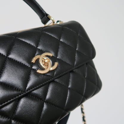 Small Trendy CC in Lambskin Leather with GHW