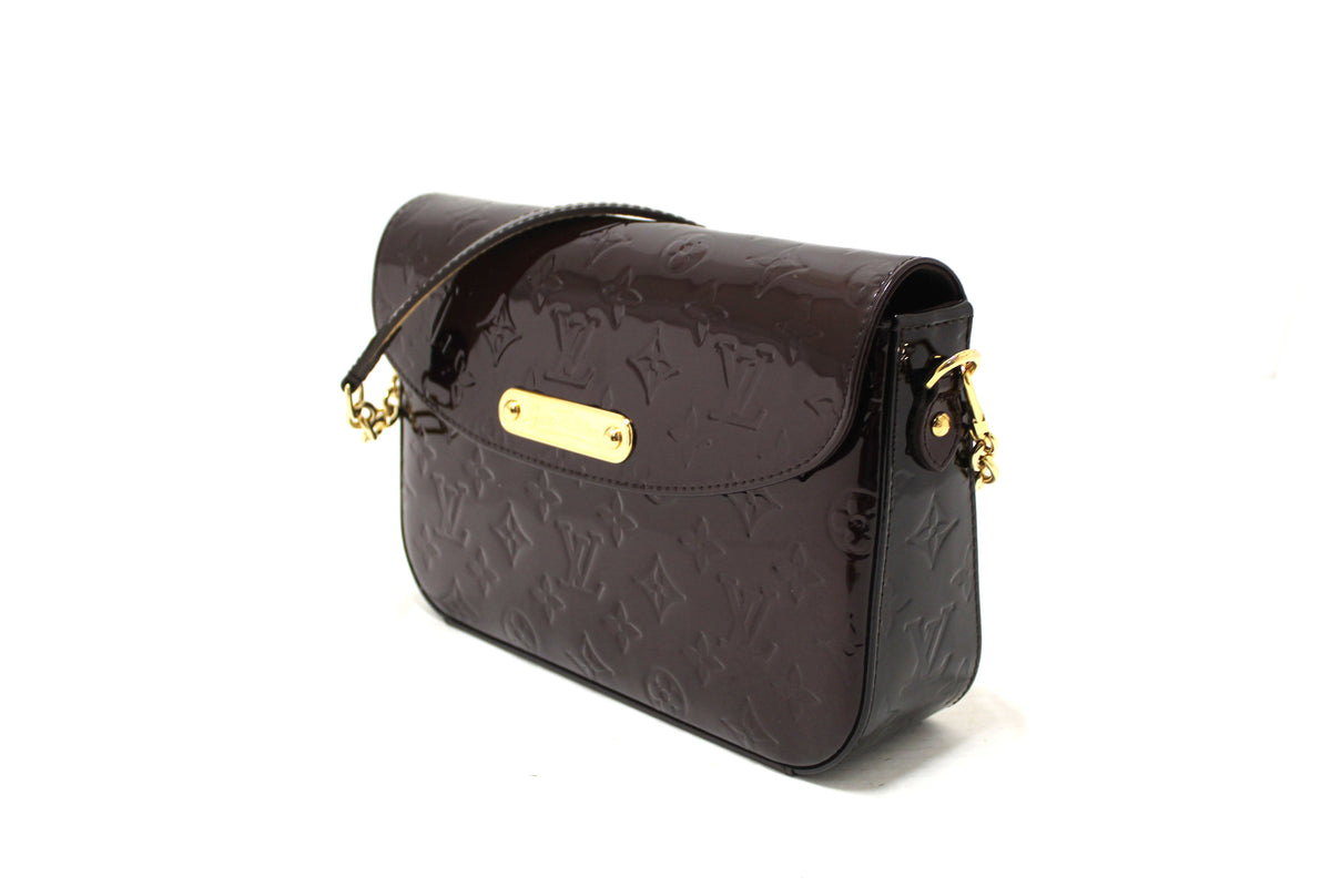 Louis Vuitton Amarante Monogram Vernis Leather Rodeo Drive Bag