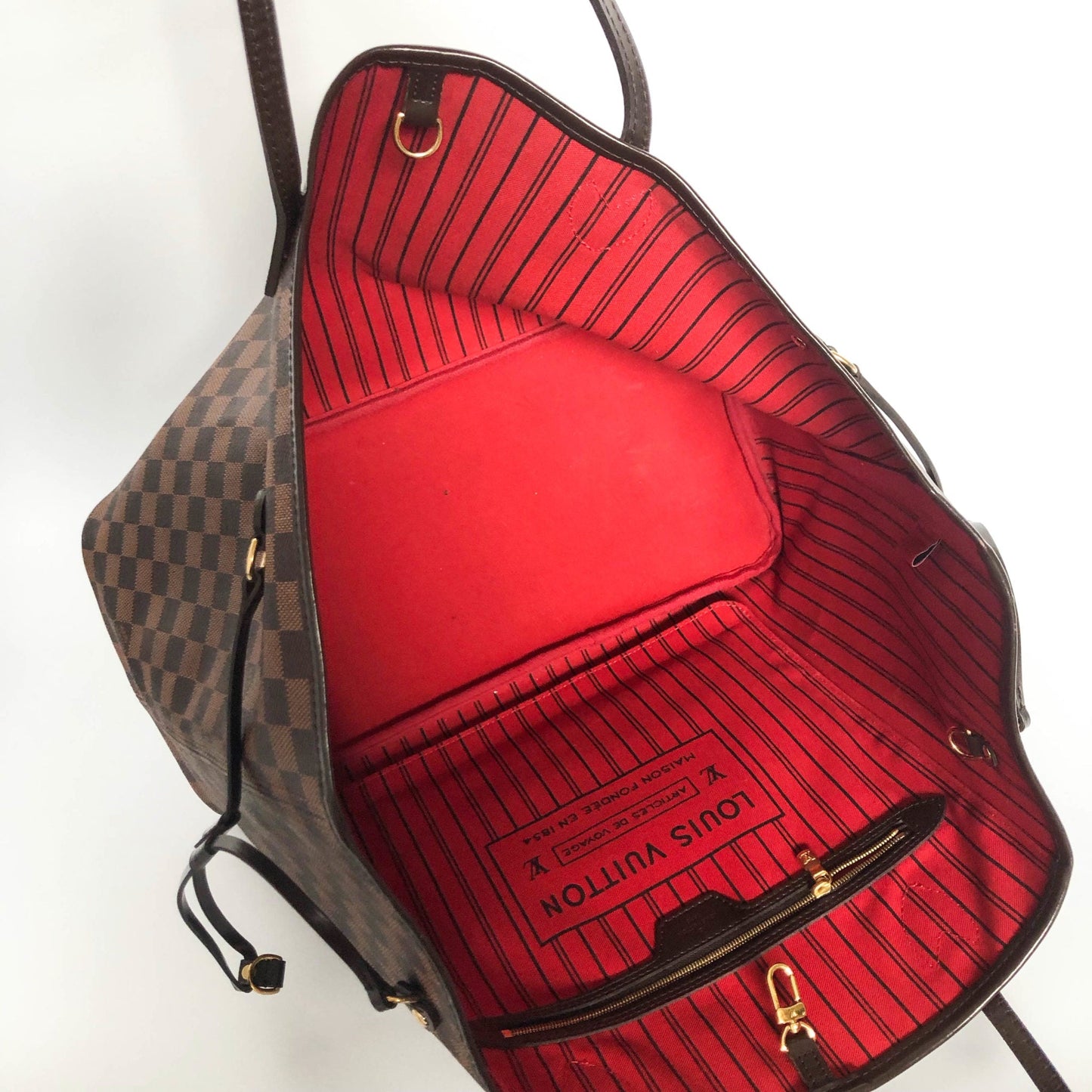 Louis-Vuitton Neverfull GM Damier Ebene