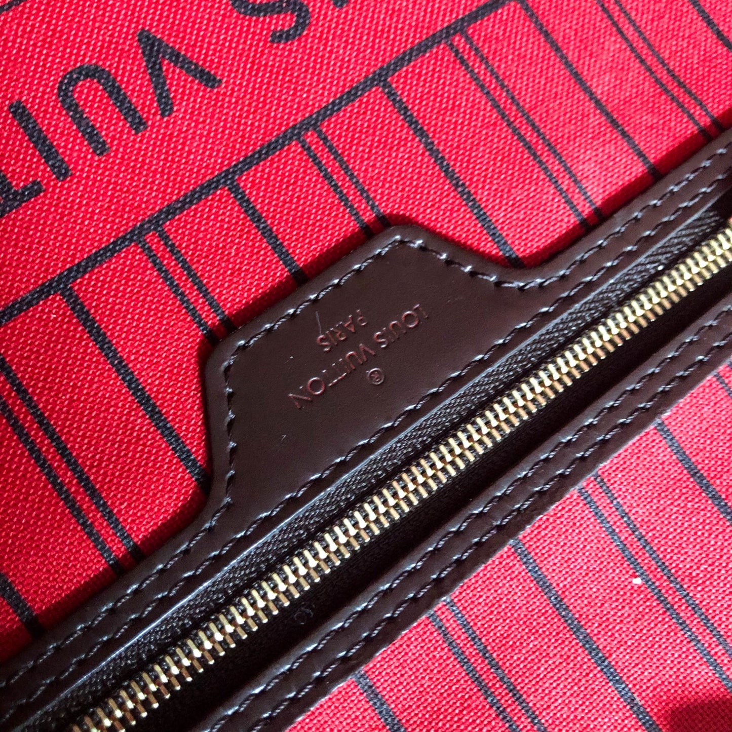 Louis-Vuitton Neverfull GM Damier Ebene