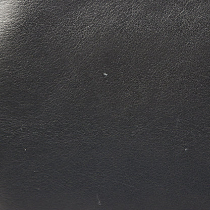 Chanel Around 2003 Made Chocolate Bar Logo Plate Top Handle Bag Black