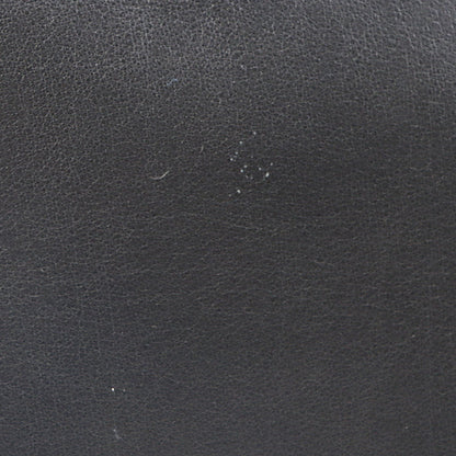 Chanel Around 2003 Made Chocolate Bar Logo Plate Top Handle Bag Black