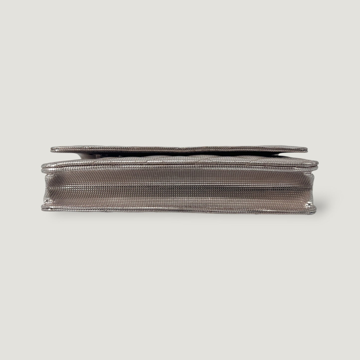 CHANEL WALLET ON CHAIN | METALLIC PIXEL EFFECT