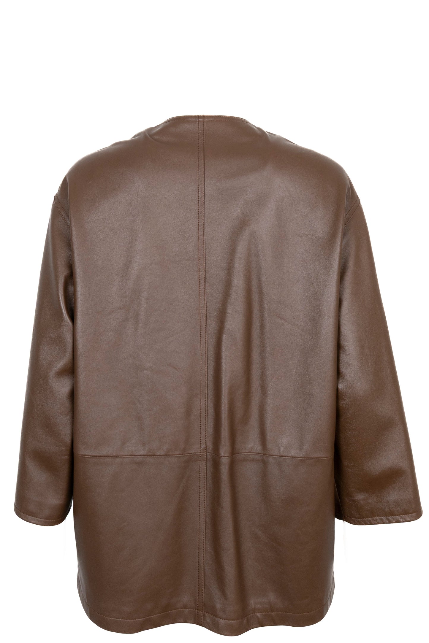 CELINE Jacket Leather Brown