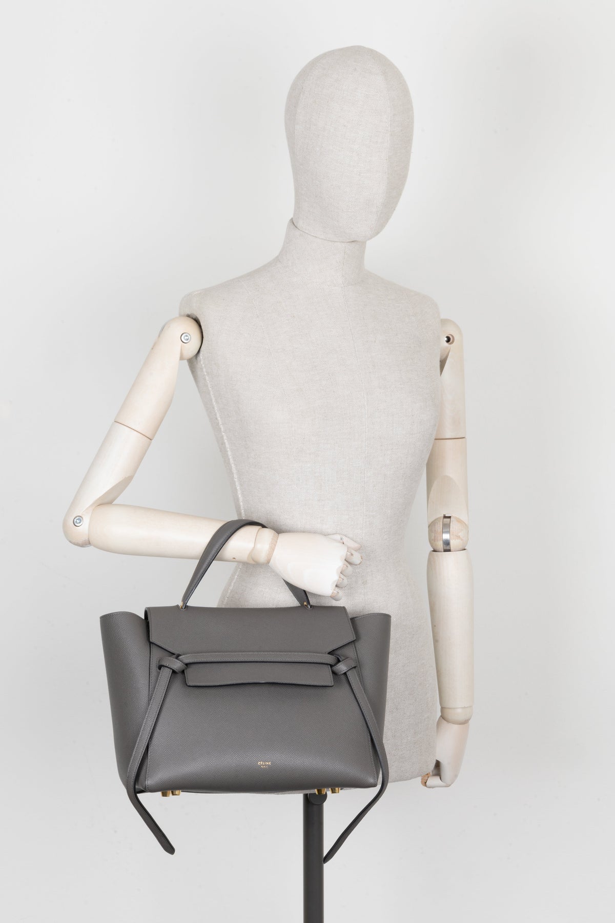 CÉLINE Mini Belt Bag Grey