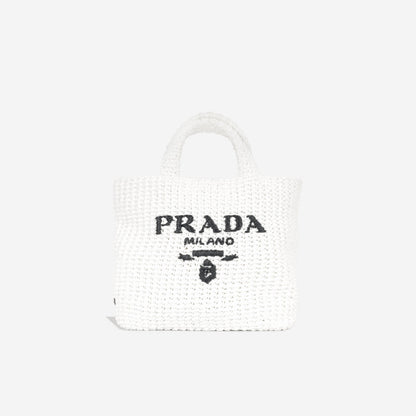 Small Crochet Tote Bag
