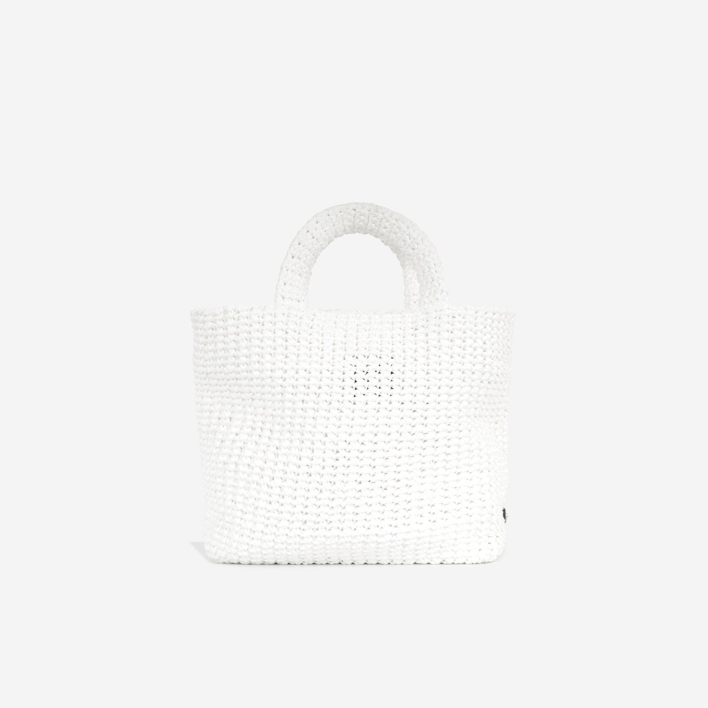 Small Crochet Tote Bag