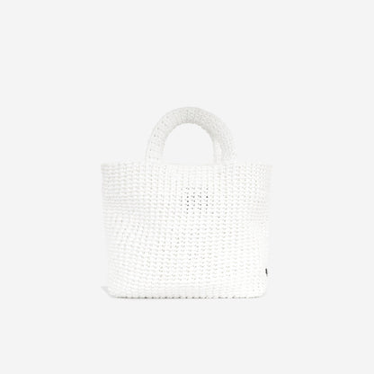 Small Crochet Tote Bag
