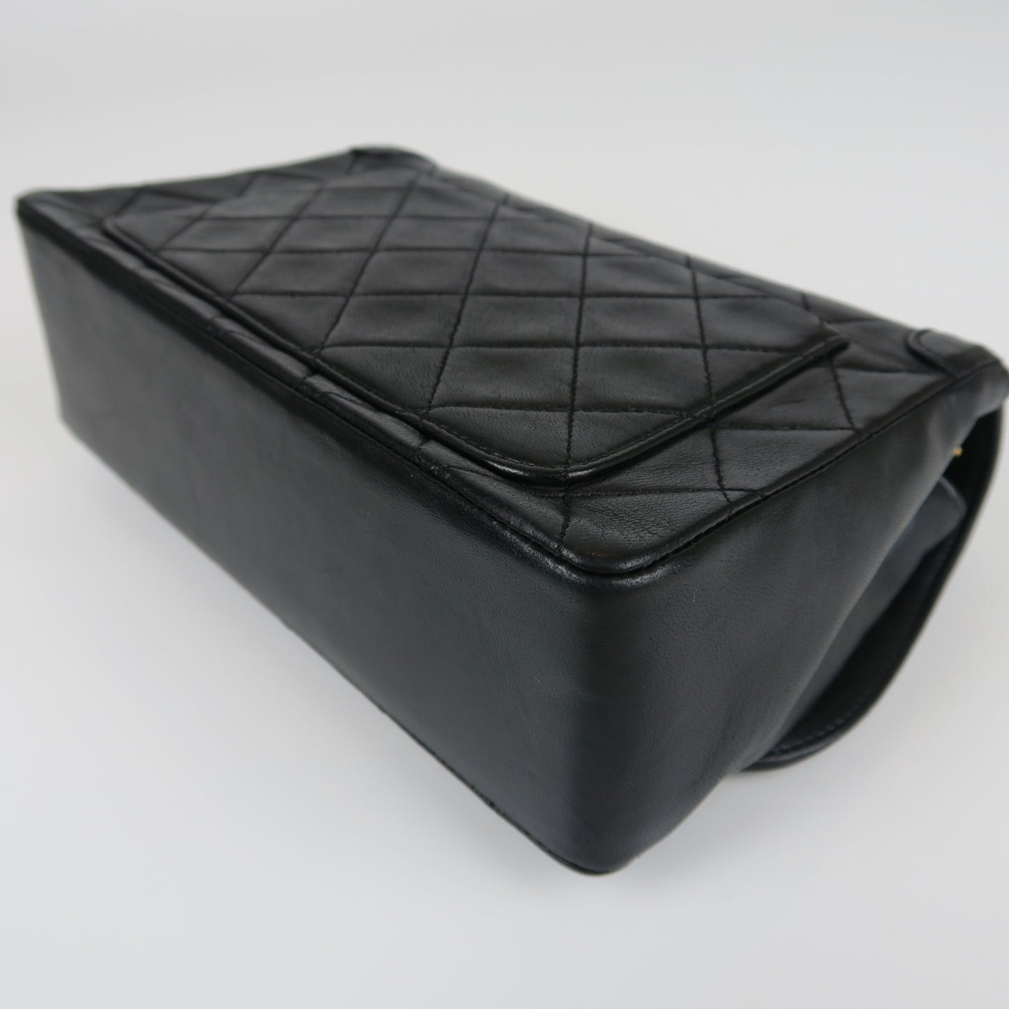 Small Timeless Diana Flap Black Lambskin 24k GHW