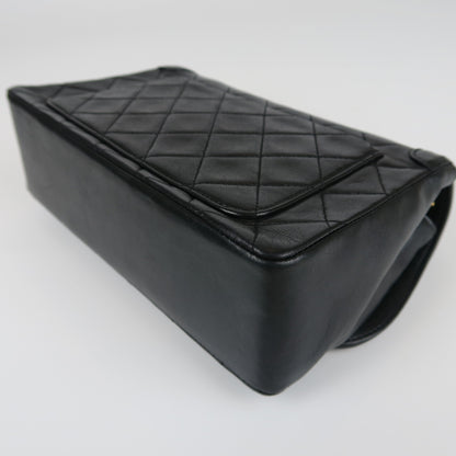 Small Timeless Diana Flap Black Lambskin 24k GHW