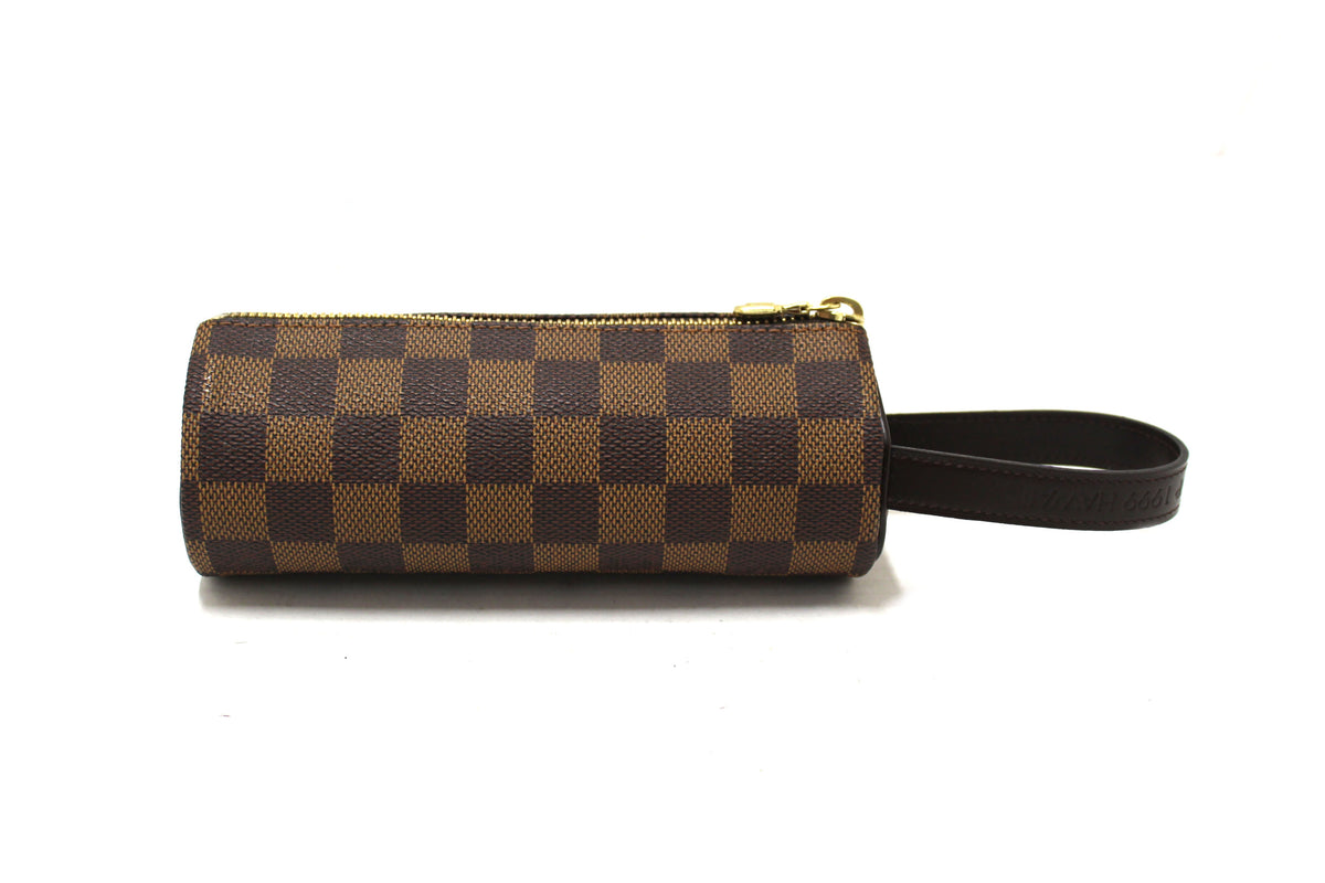 NEW Louis Vuitton Damier Ebene Golf 1999 Hawaii Etui 3 Balles Golf Ball Case