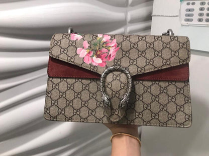 Gucci Dionysus Small GG Blooms Shoulder Bag
