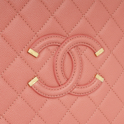 Filigree CC Vanity Case - Medium