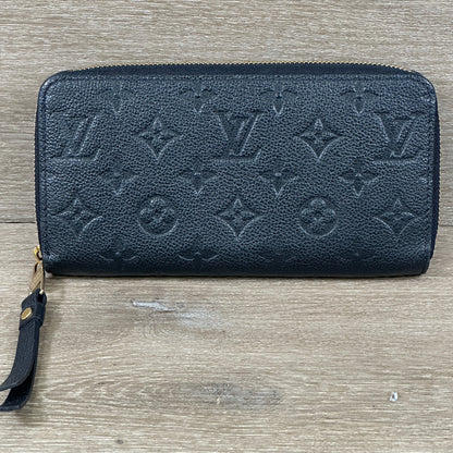 Louis Vuitton Monogram Empriente Zippy Long Wallet - Black