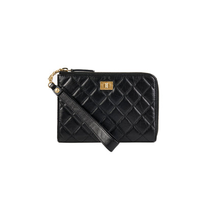 Chanel Reissue Wristlet Wallet Black