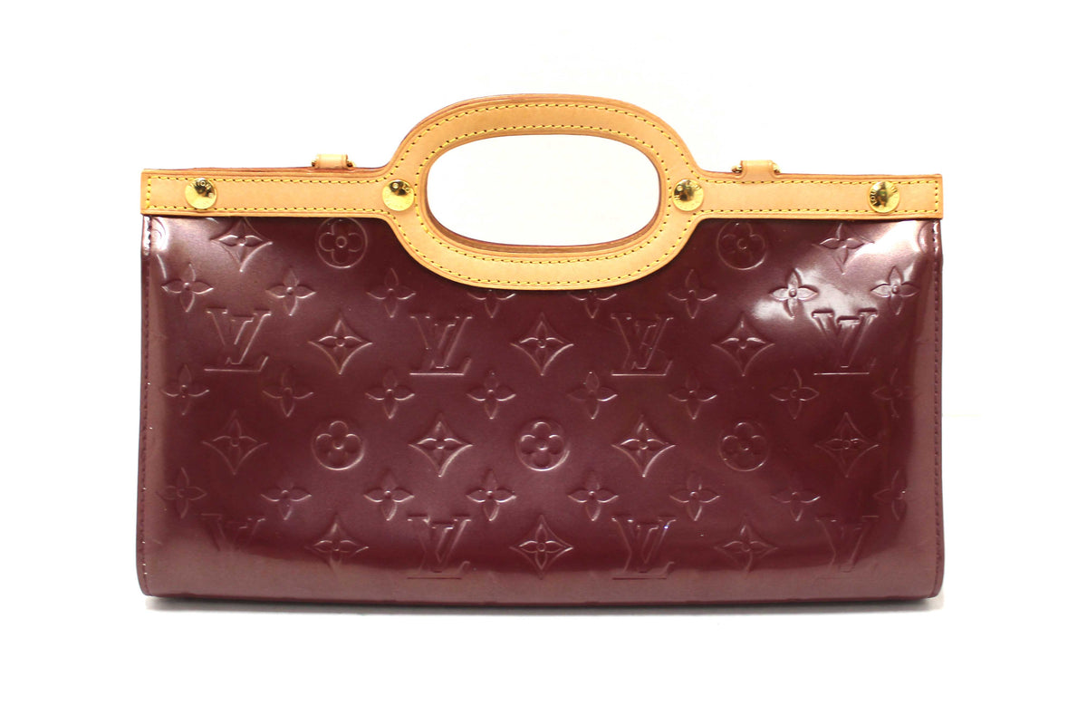 Louis Vuitton Purple Monogram Vernis Leather Roxbury Drive Bag
