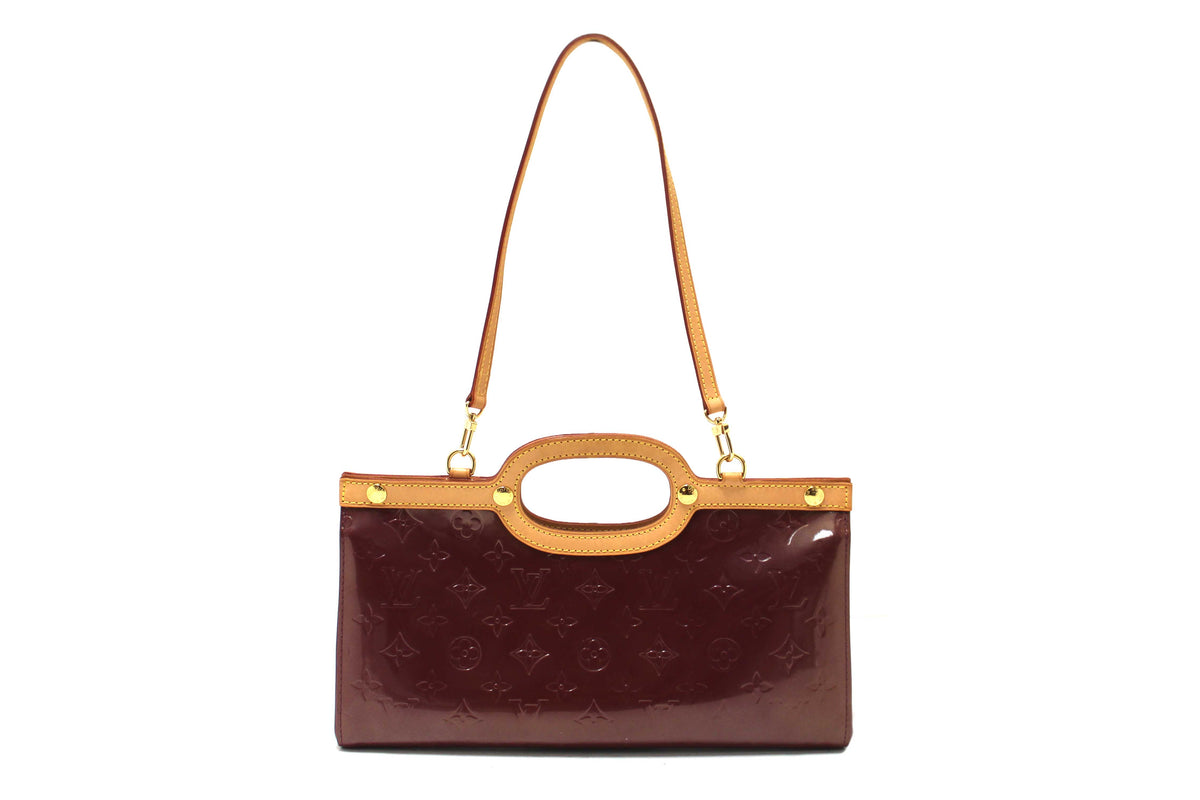Louis Vuitton Purple Monogram Vernis Leather Roxbury Drive Bag
