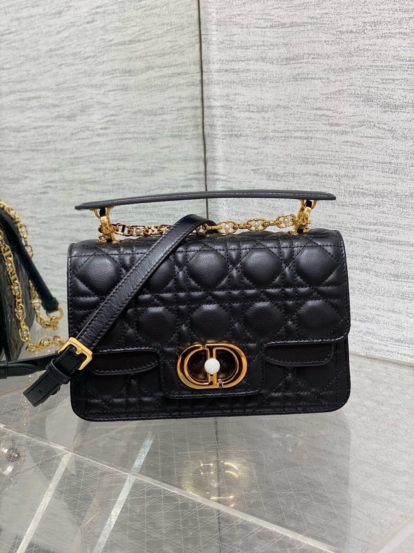 DR375 Small Dior Jolie Top Handle Bag / 8.5x5.5x3inches / HIGHEST QUALITY VERSION